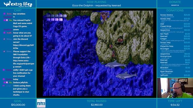 Ecco the Dolphin - Extra Life Donor Request Marathon, 9/22/19 смотреть онлайн