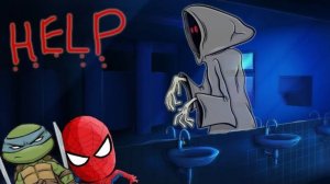 ШКОЛА ПРИЗРАКА! СТРАШИЛКИ для детей. СПАЙДЕР и НИНДЗЯГО!