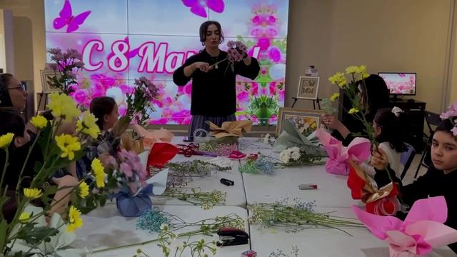 Мастер-класс к Международному женскому дню смотреть онлайн