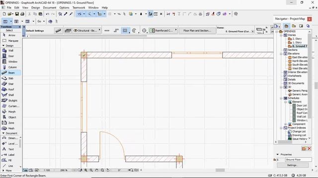 8. Don,t start working with ArchiCAD if you don,t know about BEAM TOOL |KINYARD TUTORIALS смотреть онлайн