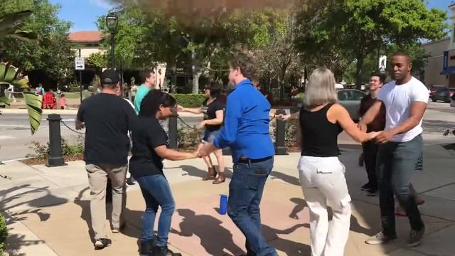 Dance Salsa Jax International Rueda De Casino Multi Flash Mob, March 30, 2019 In Jacksonville, FL
