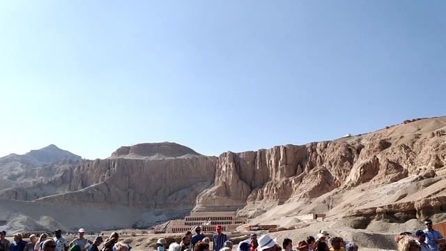 Храм Хатшепсут/ река Нил / Луксор (Египет) смотреть онлайн