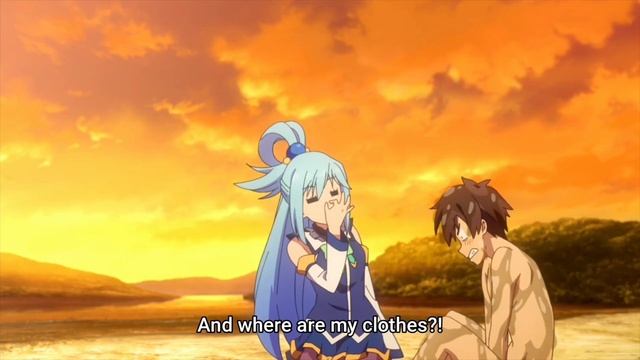 Kazuma dies after fighting the Hydra😂 смотреть онлайн