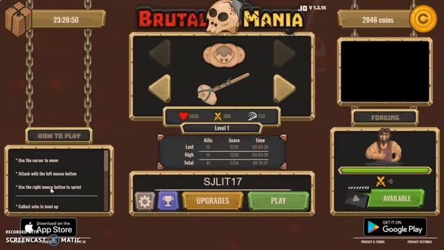 First time playing Brutal Mania.io! смотреть онлайн