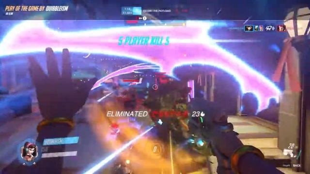 Get Bent! D.Va Quad POTG Competitive смотреть онлайн