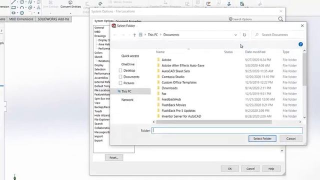How to make a SolidWorks Template And Part File смотреть онлайн