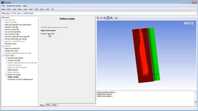 ANSYS Polyflow: Blow Molding Simulation with a Shell Mesh - Part 1 смотреть онлайн
