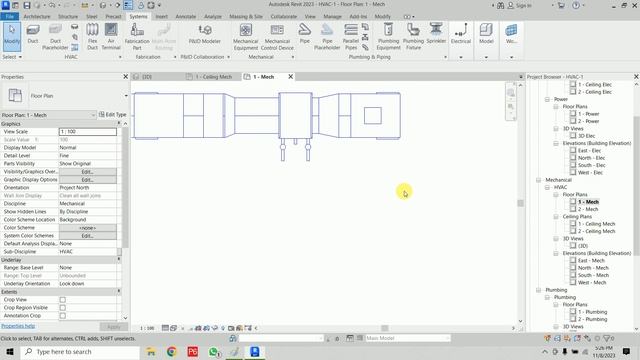 How to create an AHU System in Revit MEP and Connect it with Chiller and VAV | HVAC Modeling Revit смотреть онлайн