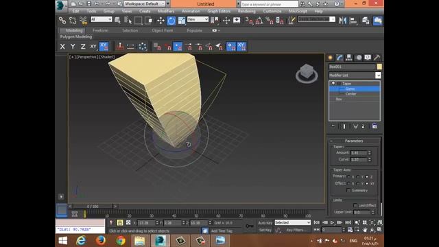 3DSMAX Arabic professional course Session 2 part2 modify order {twist,taper,bend,ffd,lattice} смотреть онлайн