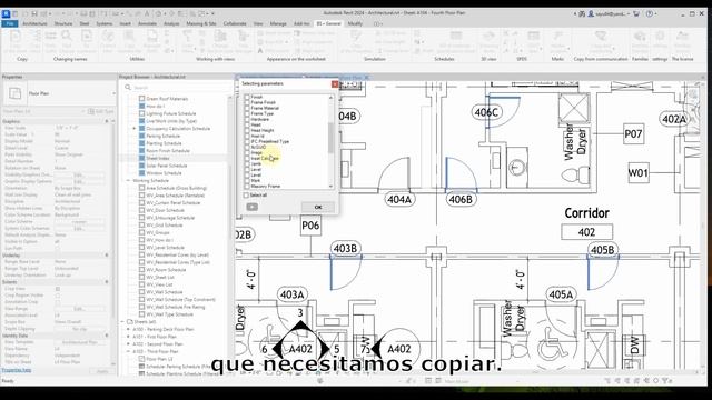 Complemento de Revit Copia de propiedades смотреть онлайн