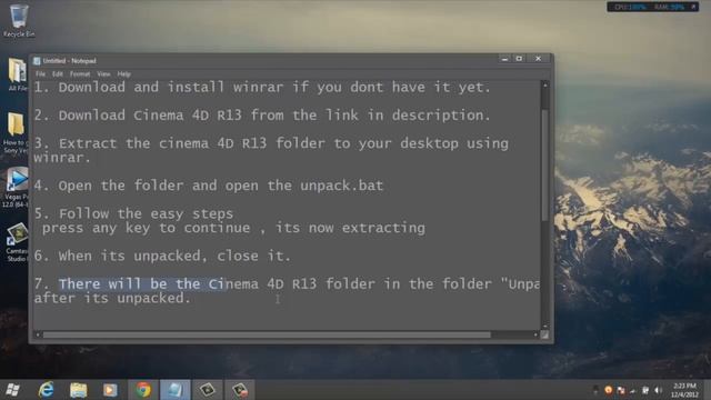 How to Cinema 4D R13 for free смотреть онлайн