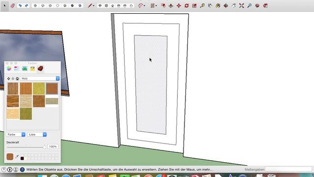 WÄBZ TV tutorial SketchUp Türen erstellen Tür einbauen смотреть онлайн