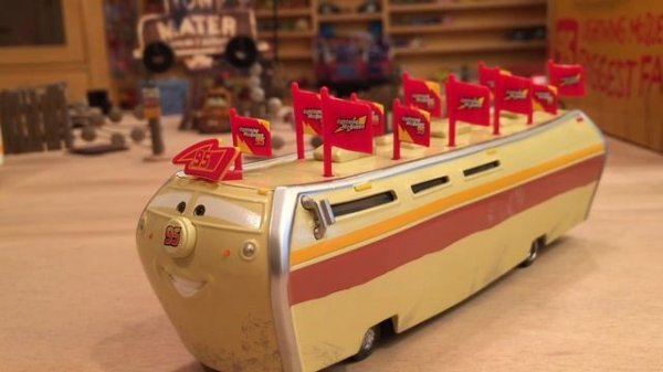 Mattel Disney Cars 2015 D23 Exclusive Albert Hinkey (Big Al) - Lightning McQueen's Biggest Fan