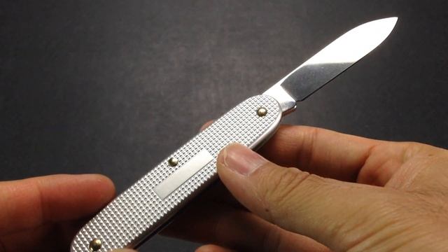 Victorinox 0.8000.26 Alox Silver Single Blade