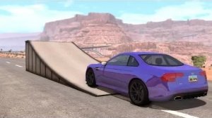 Скоростные прыжки и аварии #15 - BeamNG DRIVE