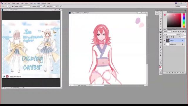 yuki almost but not quite....speed paint смотреть онлайн