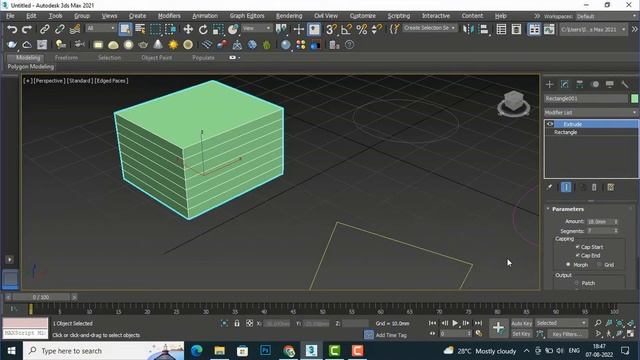 EXTRUDE MODIFIER IN 3DS MAX (PART 26) смотреть онлайн