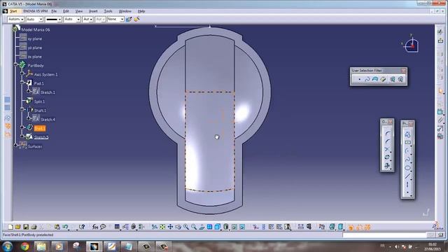 CATIA V5 Model Mania 2006 Demonstration смотреть онлайн