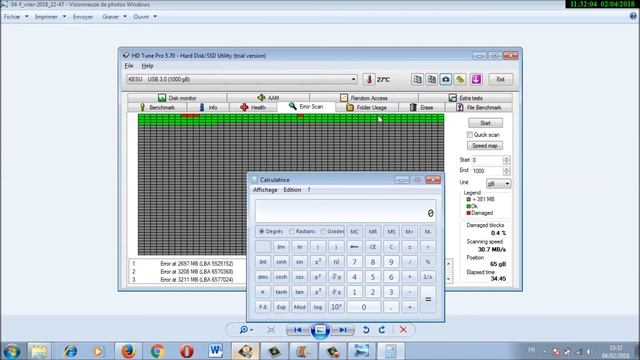Check Hard Disk for Errors, Health and Bad Sectors with HD TUNE PRO смотреть онлайн
