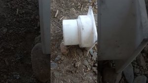 СЛИВ. Установка сливной трубы под пол. Когда уровень сливного выше пола