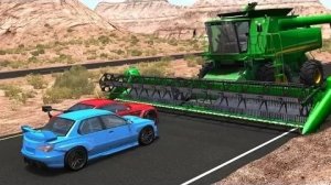 Жестокие аварии #3 - Подборка автокатастроф BeamNG Drive