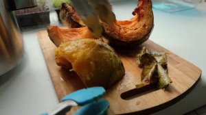 Запеченная тыква в аэрогриле