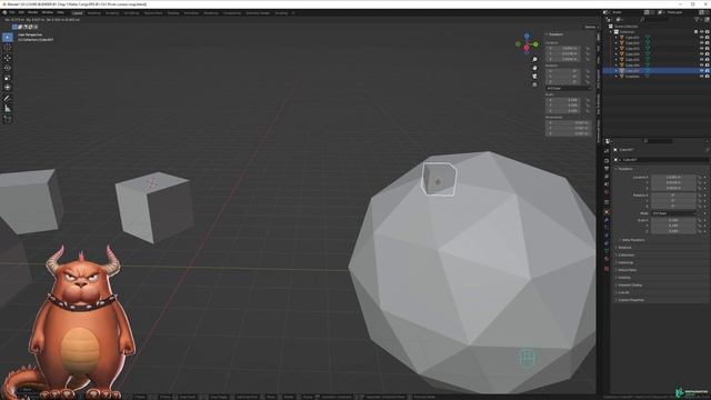 15 - Point de pivot, d'origine et Snap dans Blender - TUTO смотреть онлайн