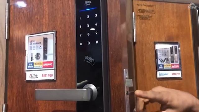 MILRE Smart Digital Lock - How to Register Access Card смотреть онлайн