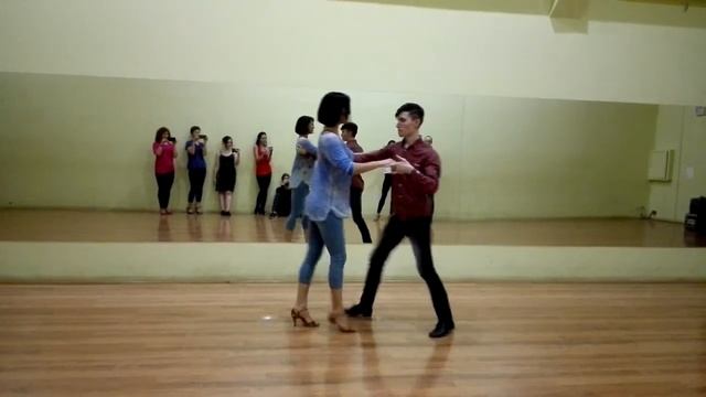 Ksenia Kozlovskaya & Boris Yakovenko, salsa on2 (24MAY2017) смотреть онлайн