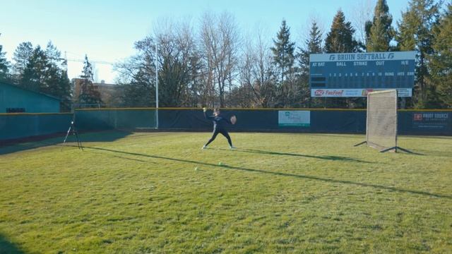 Pocket Radar Softball / Set Up: Throwing Into Net with Radar Behind Player смотреть онлайн