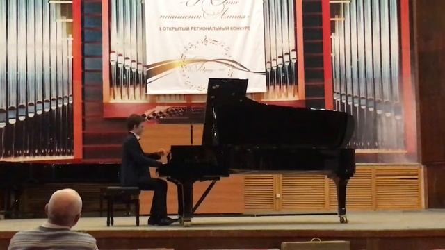 Егор Щуковский ( Шопен этюд 10 op 25) смотреть онлайн