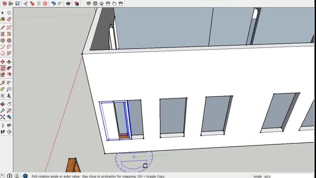 Membuat Desain Rumah 3D Menggunakan Google Sketchup : Part 4 смотреть онлайн