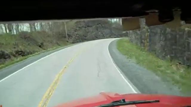 Crossing Bolt Mountain in West Virginia. смотреть онлайн