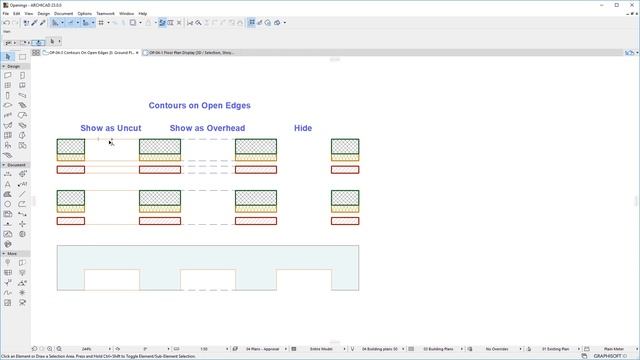 ARCHICAD 23 - Boşlukların Kat Planı Gösterimi смотреть онлайн