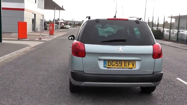 2009 Peugeot 207 SW S 1.6l DG59EFV Inari Blue Metallic at Toomeys Southend смотреть онлайн