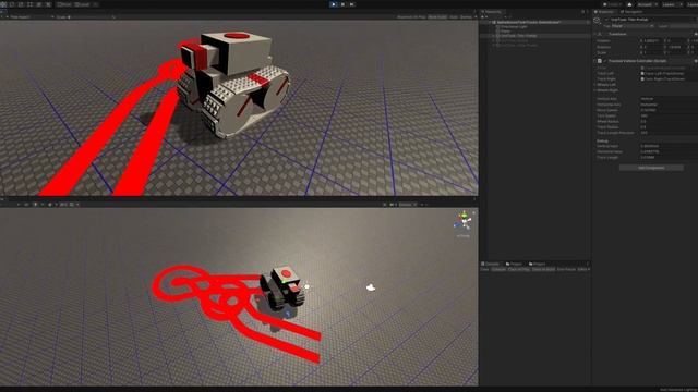 Free Unity Spline-Based Tank Tracks System + Controller Package DemoVid