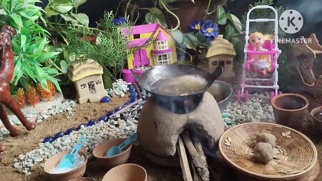 Miniature Ros Suji Recipe | TD Mini Kitchen Ros Suji  | Sujir Roskora ||