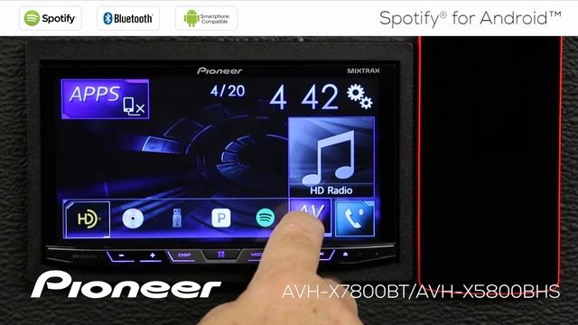 How To - AVH-X7800BT - Spotify For Android