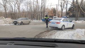 Работа ДПС в будний день