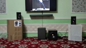 Edifier S360DB sound test acoustic