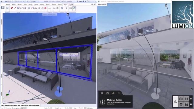 Allplan Lumion LiveSync смотреть онлайн