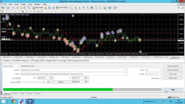 Grid Master Trend EA at MQL5 смотреть онлайн