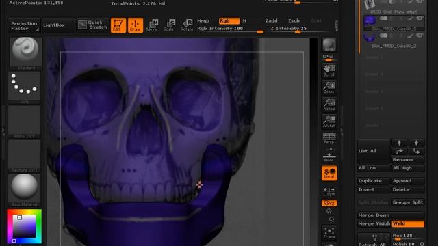0702 Zbrush4 DVD Model Prep смотреть онлайн