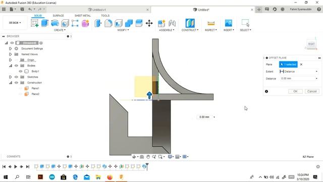 Fusion 360 Tutorial Indonesia Latihan 10 Beginners смотреть онлайн