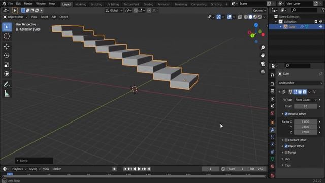 blender 2.9 tutorial for beginners | blender tutorials | spiral steps in blender | blender 3d смотреть онлайн