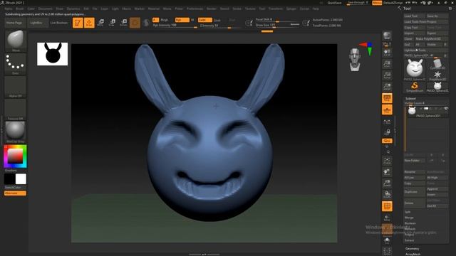 Zbrush Dynamesh'e giriş смотреть онлайн