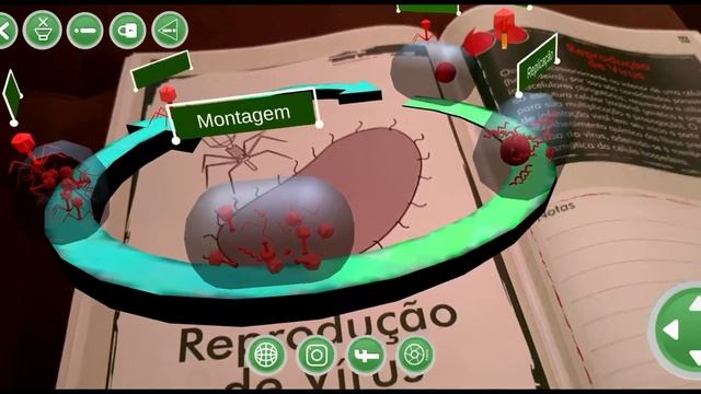 REPRODUCAO DO VIRUS EM REALIDADE AUMENTADA смотреть онлайн