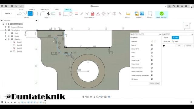 Bevel Gear Support Fusion 360 Tutorial Indonesia Latihan 41 Beginners