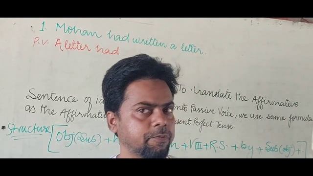 Learn how to make passive voice of Affirmative sent of past perfect tense with Mahtab Sir смотреть онлайн