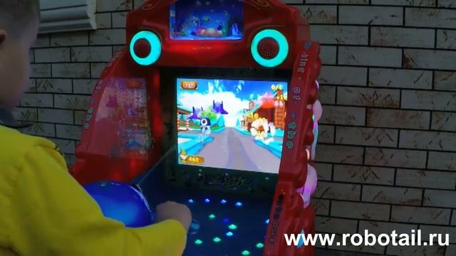 Детский игровой автомат "Водный тир" смотреть онлайн
